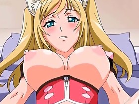 Blonde hentai sweety receives slammed from behind