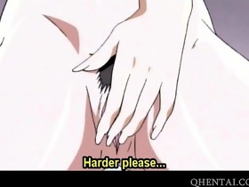 Anime mistress dildo bonks taut sex holes