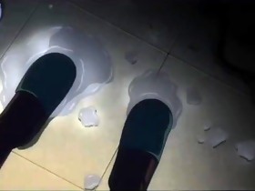 Anime Girl Left In A Puddle Of Cum