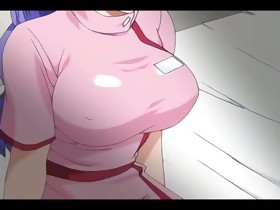 Horny female doctor fucking her cute nurse -..